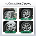 Dưỡng lốp xe máy ô tô VTOP 650ml - Ảnh 5