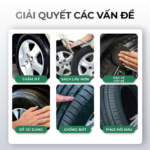 Dưỡng lốp xe máy ô tô VTOP 650ml - Ảnh 4