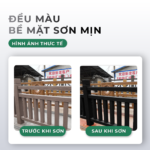Chai sơn xịt màu đen VTOP 400ml cao cấp sơn lót phủ bóng - Ảnh 3