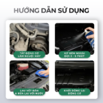 Xịt phủ bóng động cơ ô tô xe máy VTOP - Ảnh 2