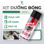 Chai xịt dưỡng bóng nội thất ô tô VTOP 450ml